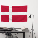 Denmark Danish Flag Wall Decor Art Print Banner Gift Ideas