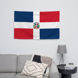 Dominican Republic República Dominicana Flag Wall Decor Art Print Banner Gift Ideas