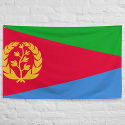 Eritrea Eritrean Flag Wall Decor Art Print Banner Gift Ideas