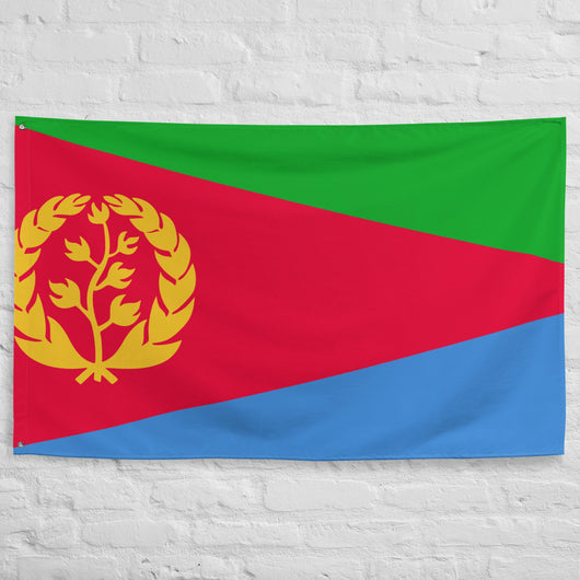 Eritrea Eritrean Flag Wall Decor Art Print Banner Gift Ideas