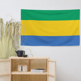 Gabon Gabonese Flag Wall Decor Art Print Banner Gift Ideas