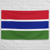 Gambia Gambian Flag Wall Decor Art Print Banner Gift Ideas