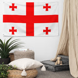 Georgia Georgian Flag Wall Decor Art Print Banner Gift Ideas