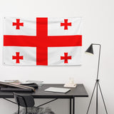 Georgia Georgian Flag Wall Decor Art Print Banner Gift Ideas
