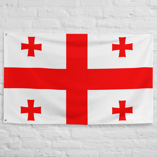 Georgia Georgian Flag Wall Decor Art Print Banner Gift Ideas