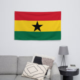 Ghana Ghanaian Flag Wall Decor Art Print Banner Gift Ideas