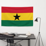 Ghana Ghanaian Flag Wall Decor Art Print Banner Gift Ideas
