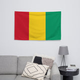 Guinea Guinean Flag Wall Decor Art Print Banner Gift Ideas