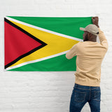 Guyana Guyanese Flag Wall Decor Art Print Banner Gift Ideas