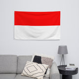 Indonesia Indonesian Flag Wall Decor Art Print Banner Gift Ideas