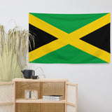Jamaica Jamaican Flag Wall Decor Art Print Banner Gift Ideas
