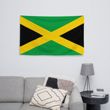 Jamaica Jamaican Flag Wall Decor Art Print Banner Gift Ideas