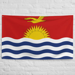 Kiribati Flag Wall Decor Art Print Banner Gift Ideas