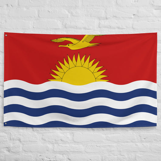 Kiribati Flag Wall Decor Art Print Banner Gift Ideas