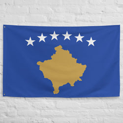 Kosovo Kosovar Flag Wall Decor Art Print Banner Gift Ideas