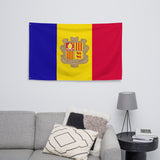 Andorra Flag Wall Decor Art Print Banner Gift Ideas