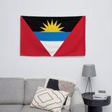 Antigua and Barbuda Flag Wall Decor Art Print Banner Gift Ideas