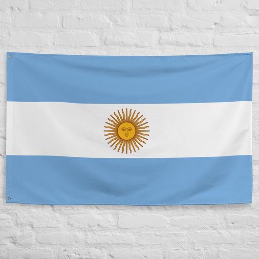 Argentina Argentinian Flag Wall Decor Art Print Banner Gift Ideas
