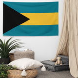 Bahamas Bahamian Flag Wall Decor Art Print Banner Gift Ideas