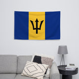 Barbados Barbadian Flag Wall Decor Art Print Banner Gift Ideas