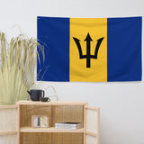 Barbados Barbadian Flag Wall Decor Art Print Banner Gift Ideas