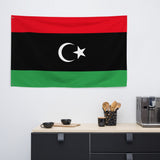 Libya Libyan Flag Wall Decor Art Print Banner Gift Ideas