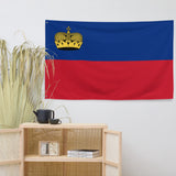 Liechtenstein Liechtensteiner Flag Wall Decor Art Print Banner Gift Ideas