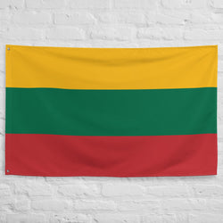 Lithuania Lietuva Lithuanian Flag Wall Decor Art Print Banner Gift Ideas