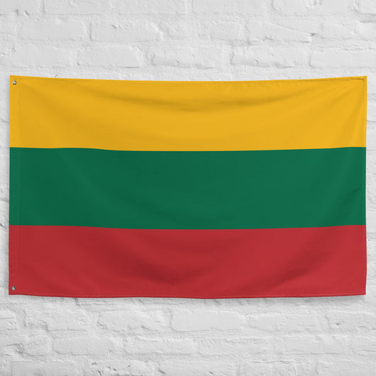 Lithuania Lietuva Lithuanian Flag Wall Decor Art Print Banner Gift Ideas