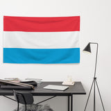 Luxembourg Luxembourgish Flag Wall Decor Art Print Banner Gift Ideas