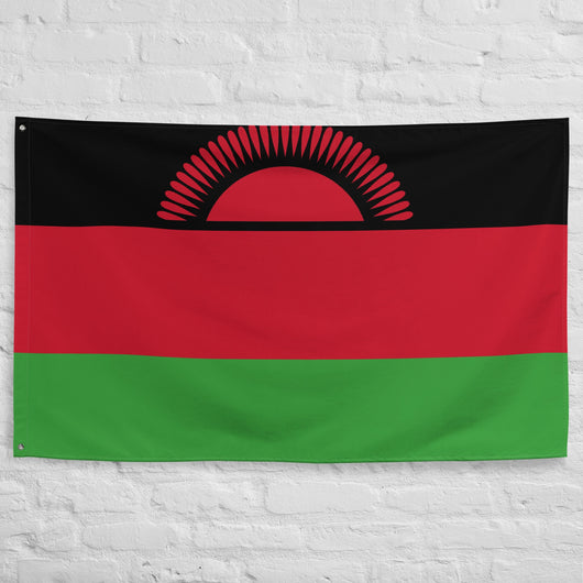 Malawi Malawian Flag Wall Decor Art Print Banner Gift Ideas