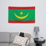 Mauritania Mauritanian Flag Wall Decor Art Print Banner Gift Ideas