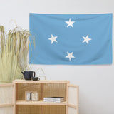 Micronesia Micronesian Flag Wall Decor Art Print Banner Gift Ideas
