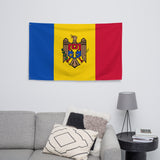 Moldova Moldovan Flag Wall Decor Art Print Banner Gift Ideas