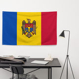 Moldova Moldovan Flag Wall Decor Art Print Banner Gift Ideas