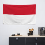 Monaco Flag Wall Decor Art Print Banner Gift Ideas