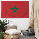 Morocco Moroccan Flag Wall Decor Art Print Banner Gift Ideas