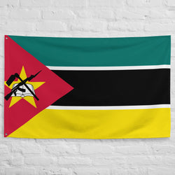 Mozambique Mozambican Flag Wall Decor Art Print Banner Gift Ideas
