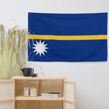 Nauru Nauruan Flag Wall Decor Art Print Banner Gift Ideas