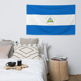Nicaragua Nicaraguan Flag Wall Decor Art Print Banner Gift Ideas