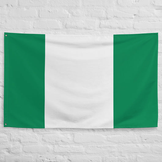 Nigeria Nigerian Flag Wall Decor Art Print Banner Gift Ideas