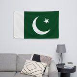 Pakistan Pakistani Flag Wall Decor Art Print Banner Gift Ideas