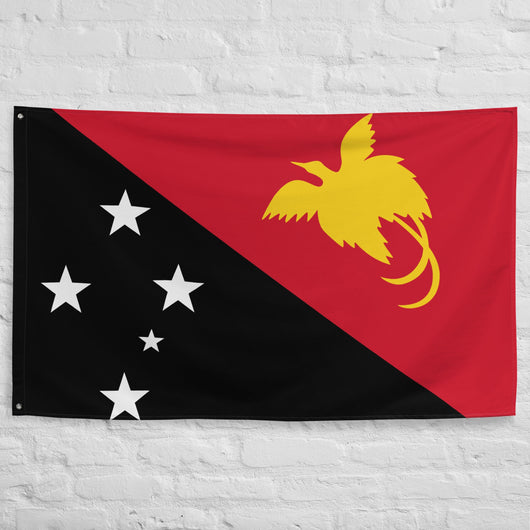 Papua New Guinea Guinean Flag Wall Decor Art Print Banner Gift Ideas