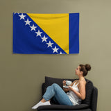 Bosnia and Herzegovina Bosnian Flag Wall Decor Art Print Banner Gift Ideas