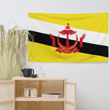Brunei Bruneian Flag Wall Decor Art Print Banner Gift Ideas
