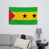 São Tomé and Príncipe Flag Wall Decor Art Print Banner Gift Ideas