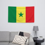 Senegal Senegalese Flag Wall Decor Art Print Banner Gift Ideas