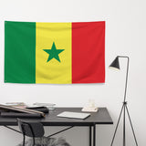 Senegal Senegalese Flag Wall Decor Art Print Banner Gift Ideas