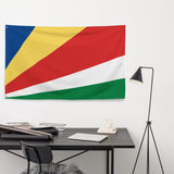 Seychelles Seychellois Flag Wall Decor Art Print Banner Gift Ideas