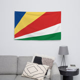 Seychelles Seychellois Flag Wall Decor Art Print Banner Gift Ideas